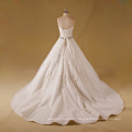 Shenzhen satin wedding dress bridal dress manufacture china